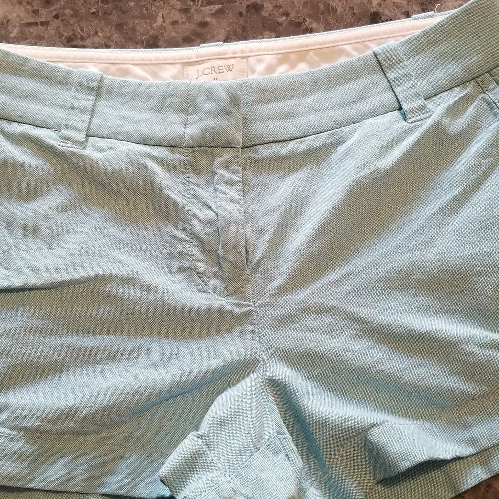 J. CREW CHINO SHORTS 2 BABY BLUE